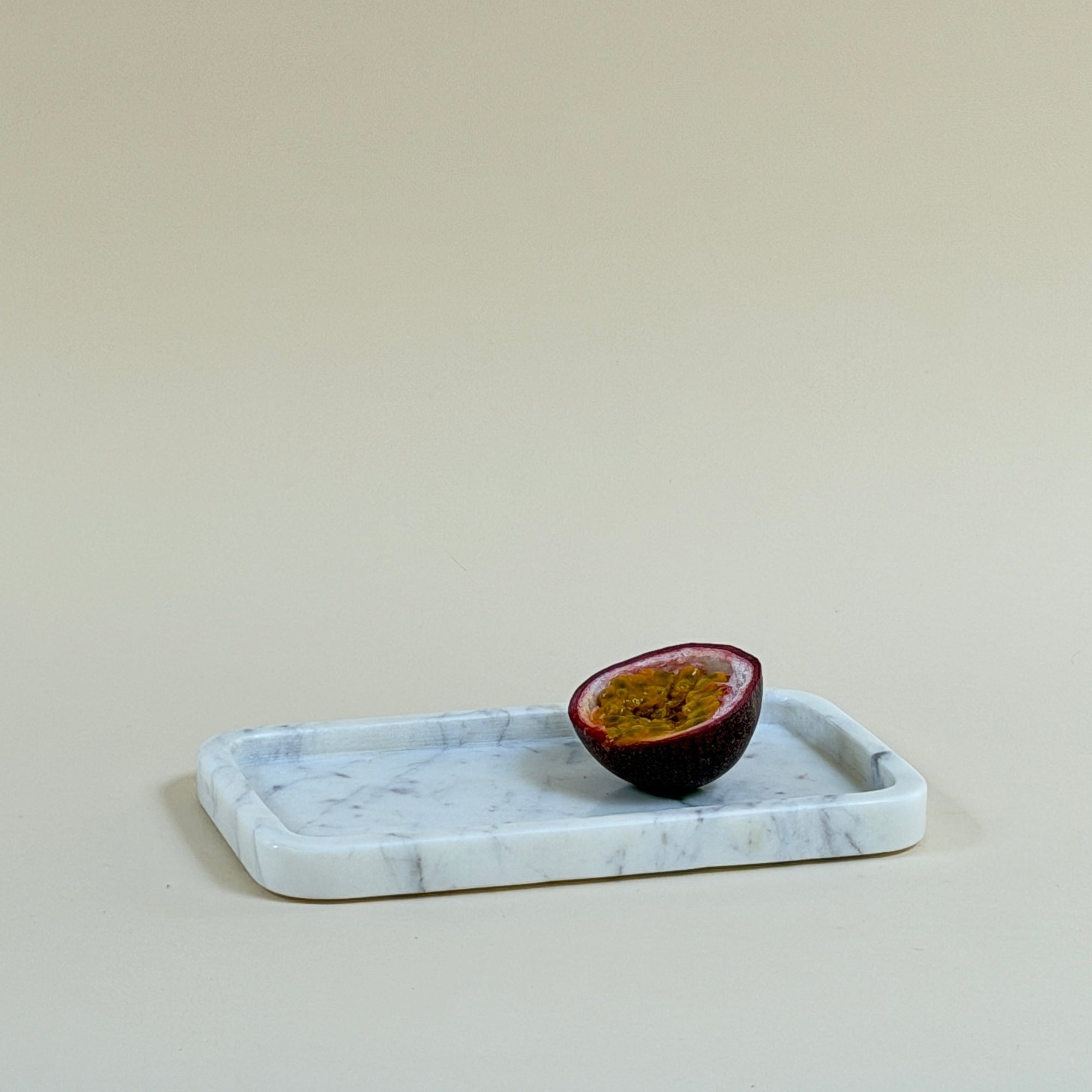 White Marble 'Ritual' Tray