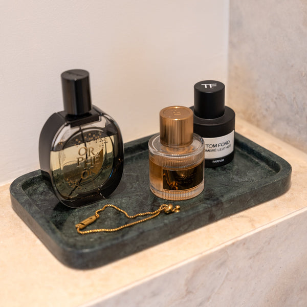 Green Marble 'Ritual' Tray