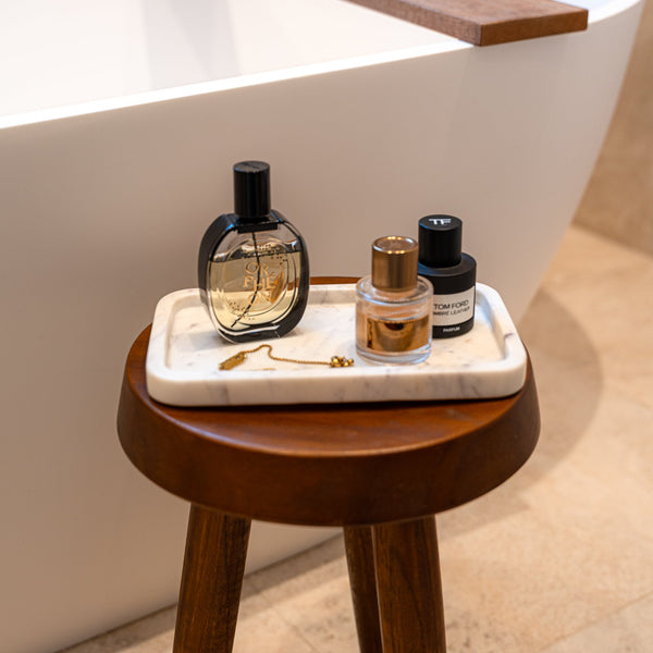 White Marble 'Ritual' Tray