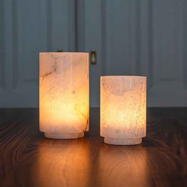 Alabaster theelicht houder "Miny"