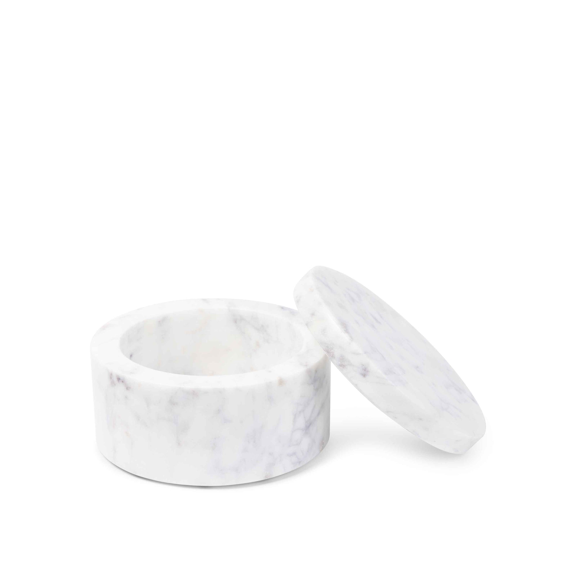 White Marble 'Halo' Keepsake Object