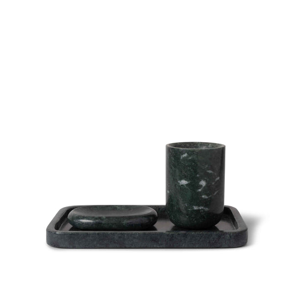 Green Marble '24/7' Soap Dish