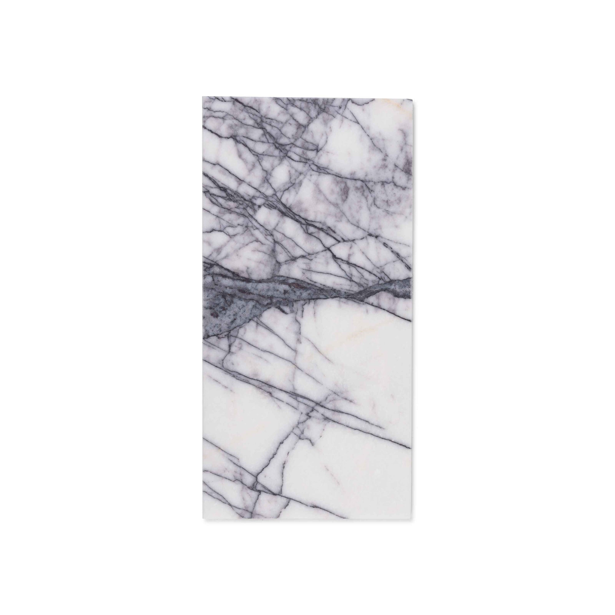 Wit Marmer Rechthoekig Plateau M - 20 x 40 cm