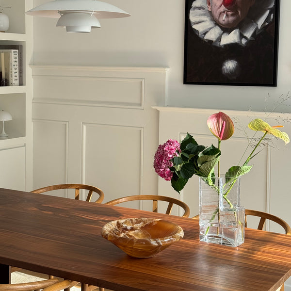 Decoratieve Schaal 'Snob 25' van Bruin Onyx