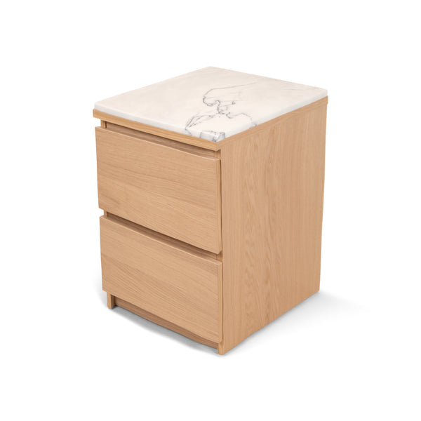 Wit Marmer Plateau 'Marlon'