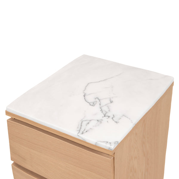 Wit Marmer Plateau 'Marlon'