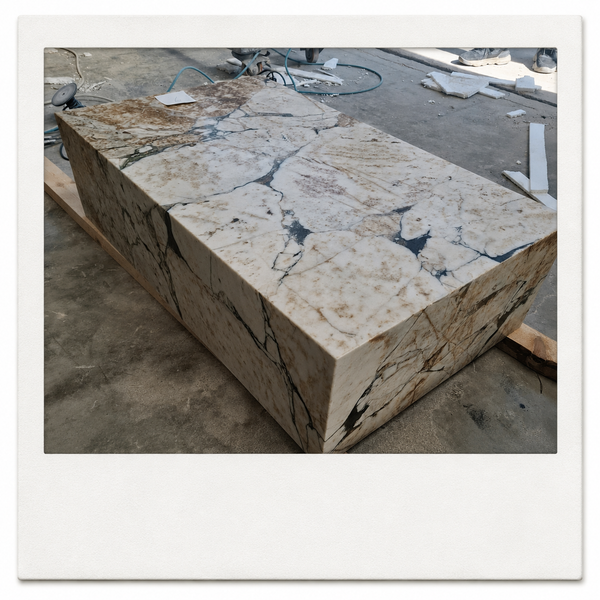 Stoned, not wasted: Marmer Salontafel 'SOHO Grand'