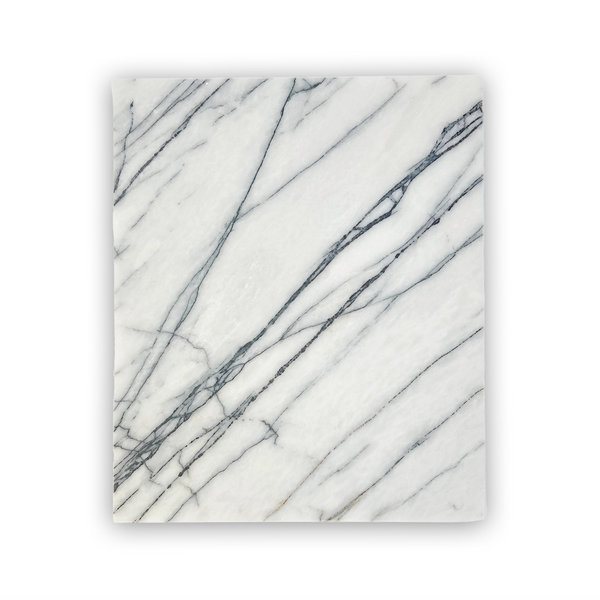 Wit Marmer Plateau 'Marlon'