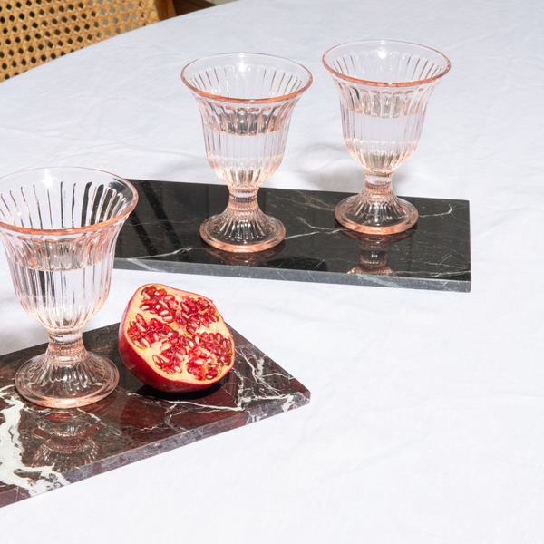 Pre-order: Zwart Marmer Serveerplank S - 15 x 30 cm