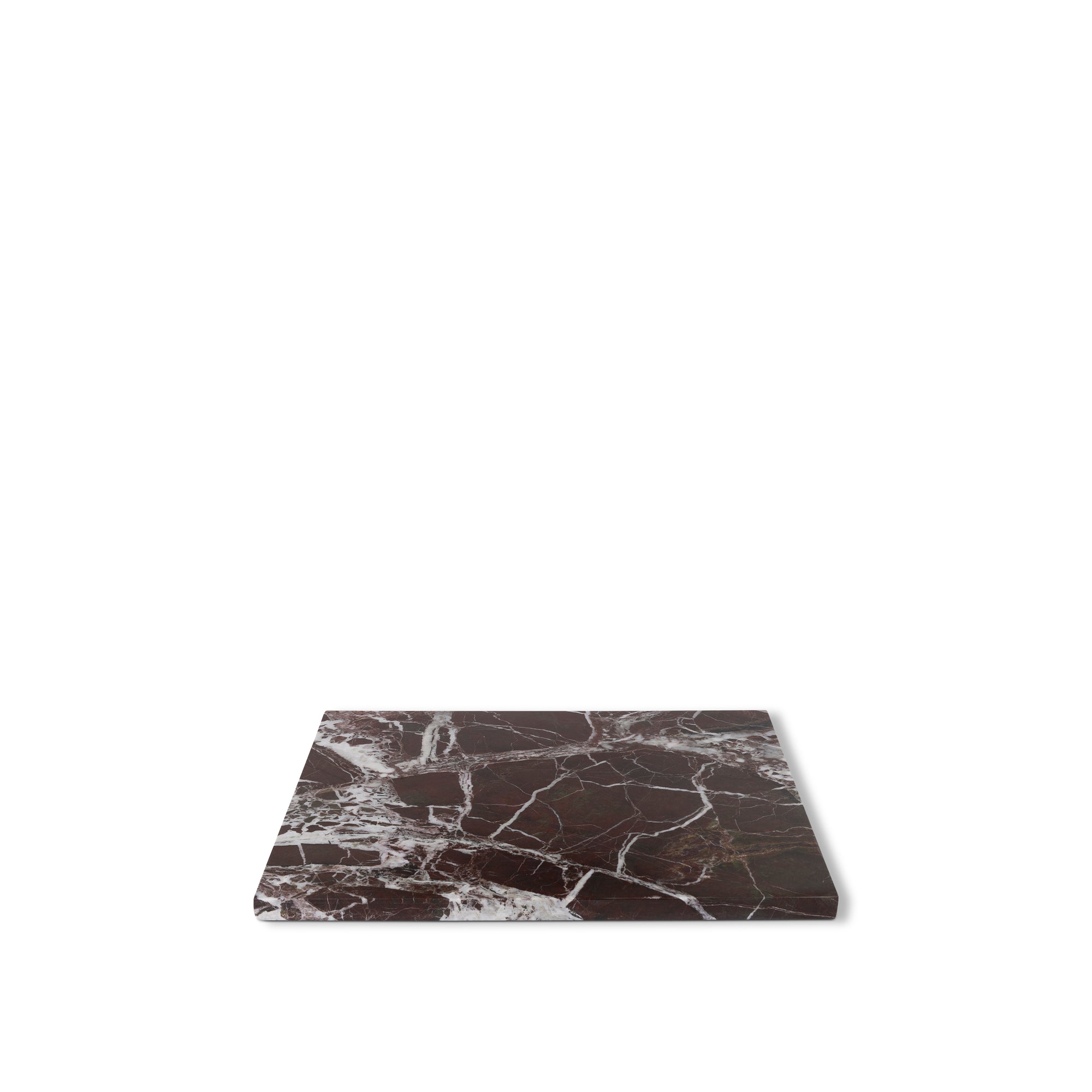Stoned, not wasted: Bordeauxrood Marmer Keukenplank L - 30 x 40 cm