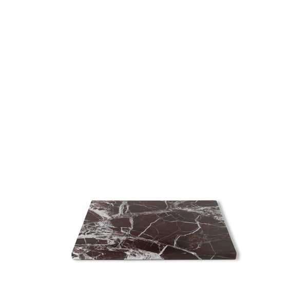 Stoned, not wasted: Bordeauxrood Marmer Keukenplank L - 30 x 40 cm