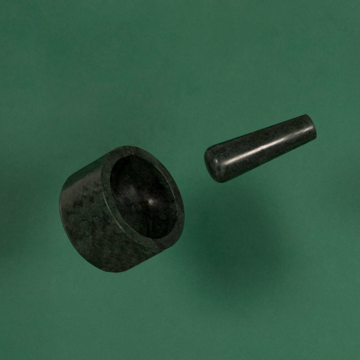 Groen Marmer Vijzel & Stamper