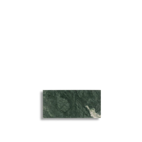 Groen Marmer Serveerplank Rechthoek S - 15 x 30 cm