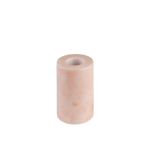Stoned, not wasted: Roze Marmer Kaarsenhouder L