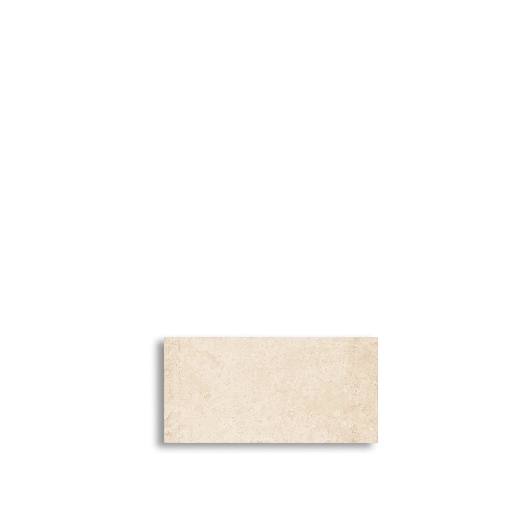 Travertin Rechthoekig Plateau S - 15 x 30 cm